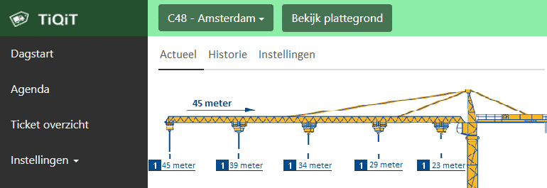 (Kraan-) sensor